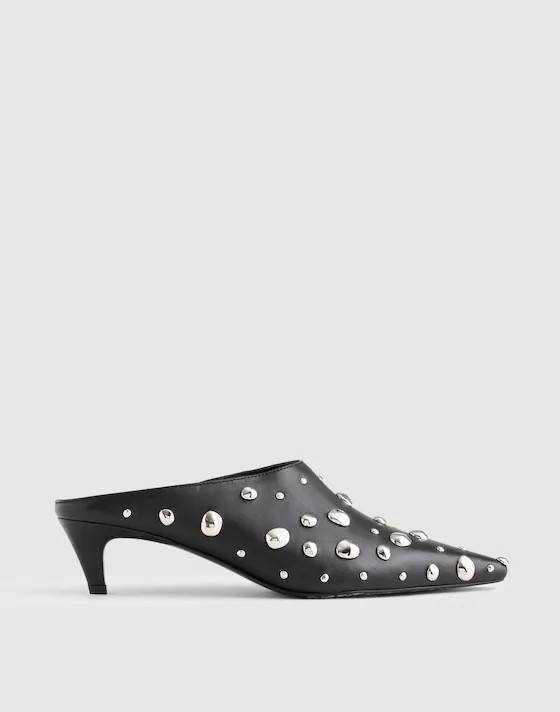 The Emilie Heeled Mule | Madewell