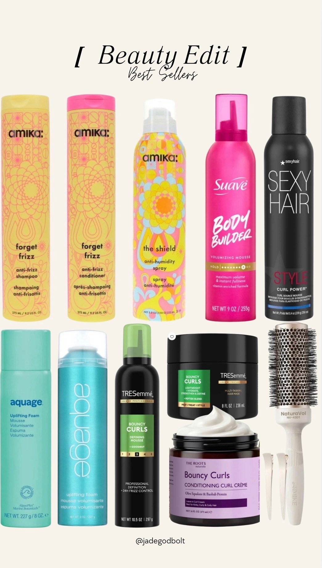 Beauty edit best sellers from Walmart! 

Amika, round brush, hair spray, curls, bouncy hair, hair mask

#LTKgrwm #LTKBeauty #LTKselfcare