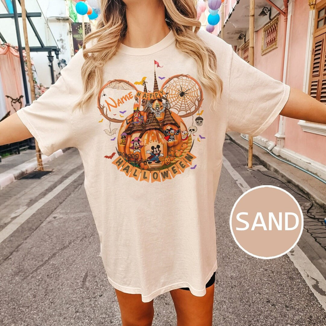 Personalized Halloween Mickey & Friends Shirt Disney - Etsy | Etsy (US)