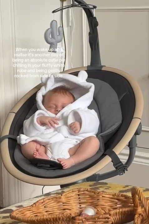 Snug as a bug being gently rocked to sleep 

#LTKbaby #LTKkids #LTKmaternity