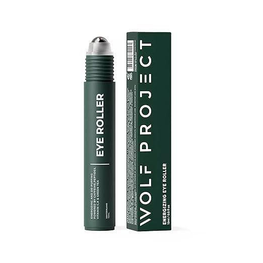 Wolf Project Under Eye Roller with Caffeine, Vitamin C and Peptides - Energizing Eye Serum for Da... | Amazon (US)