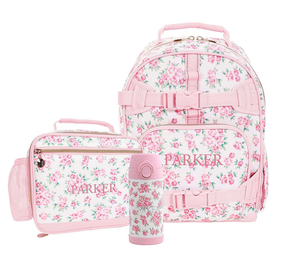 LoveShackFancy Antoinette Floral Mackenzie Backpack & Lunch Bundle, Set of 3 | Pottery Barn Kids