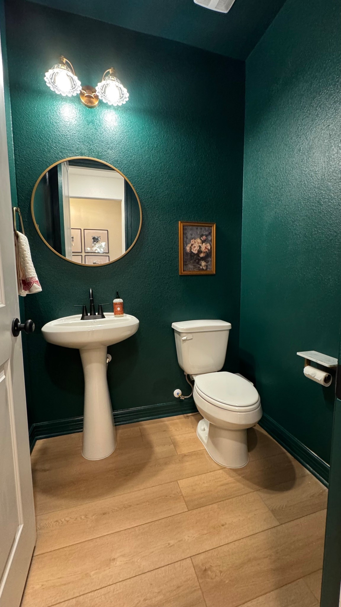 powder room makeover ✨ 

#LTKHome