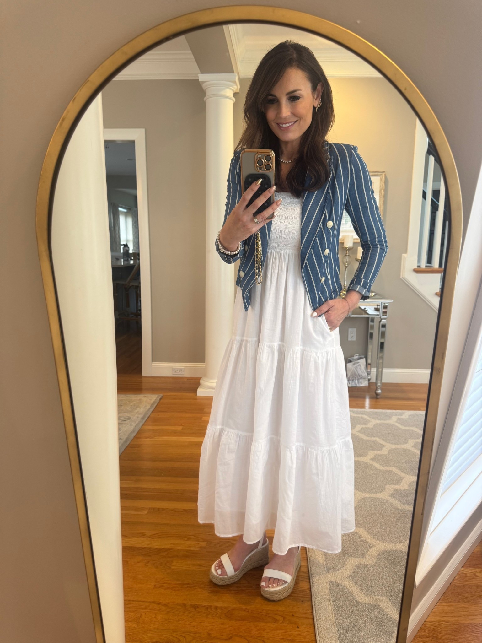 Easter outfit 
@Revolve dress
@lagence blazer
@lulus shoes 

#LTKSeasonal #LTKOver40 #LTKootd