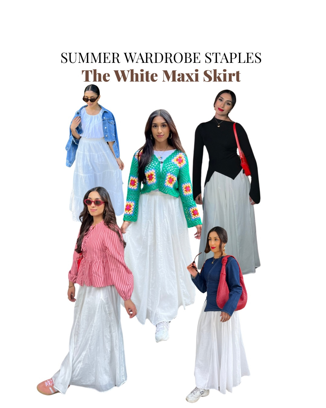 Summer Wardrobe Essentials 
My white maxi skirt is definitely my most worn item of clothing. Perfect for spring and summer. 

#modestfashion #modestsummeroutfits #springoutfits #summeroutfits 

#LTKSeasonal #LTKfindsunder50 #LTKsalealert