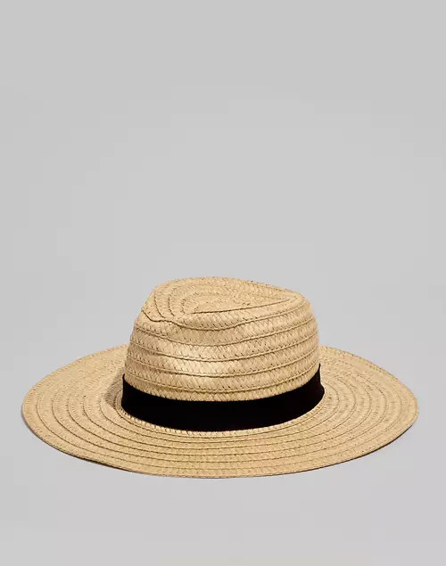 Packable Braided Straw Hat | Madewell