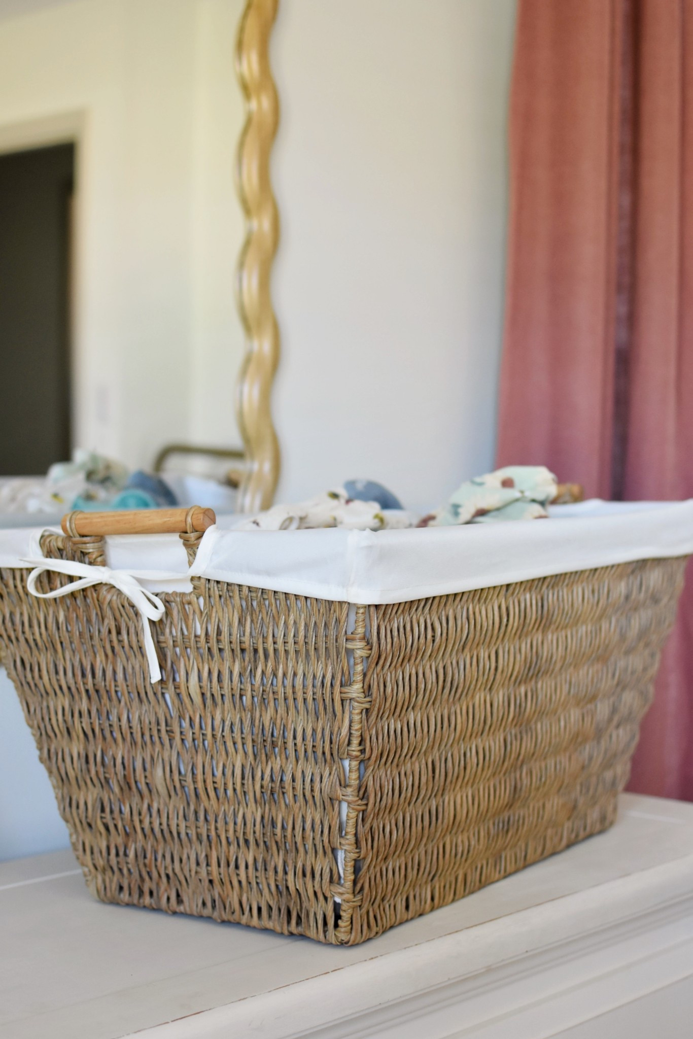 Take this is your sign to dump the plastic hampers and get pretty baskets. 🧺 I love that the liners are washable!

#LTKHome #LTKmomlife #LTKgrwm