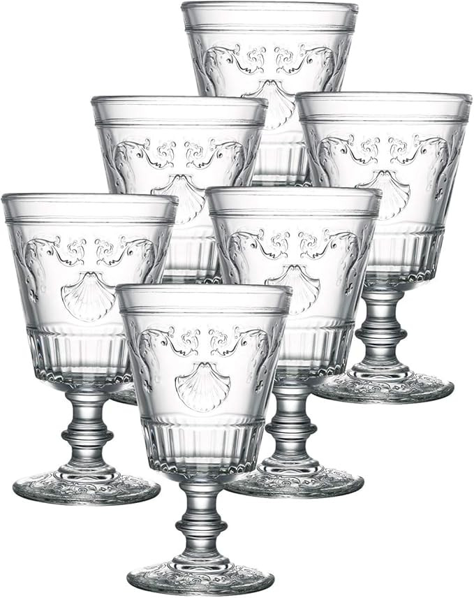 La Rochere Set Of 6, 7.5-ounce Versailles Small Wine Glasses | Amazon (US)