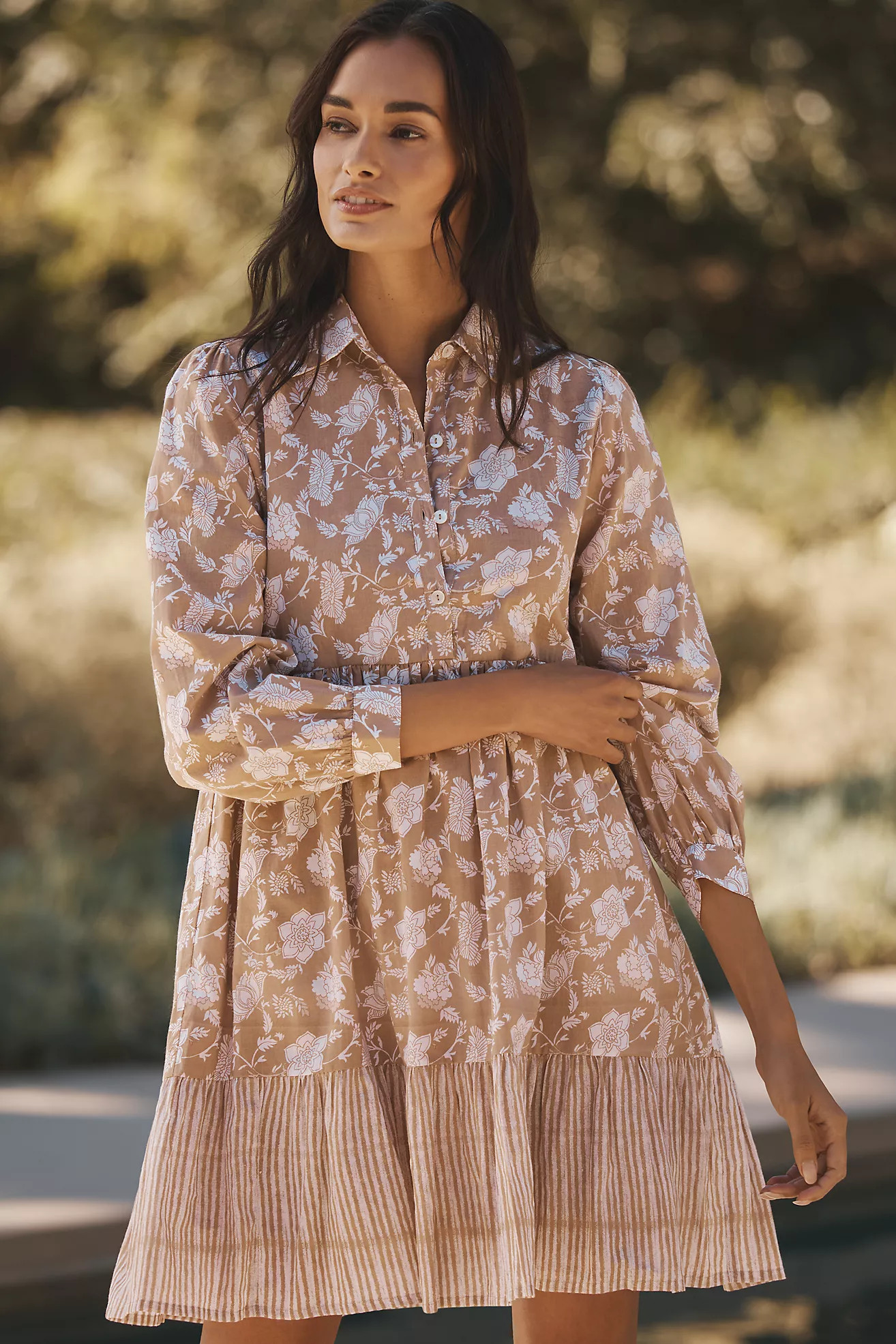 Ro's Garden Romy Mini Dress | Anthropologie (US)