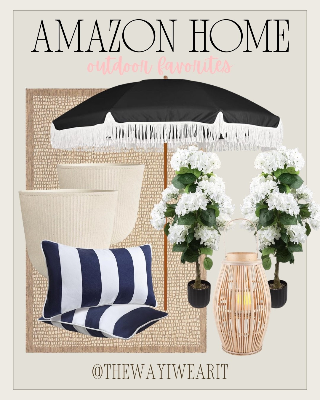 Looking to spruce up your outdoor space? Check out these Amazon home must-haves! #FoundItOnAmazon

#LTKSeasonal #LTKU #LTKHome