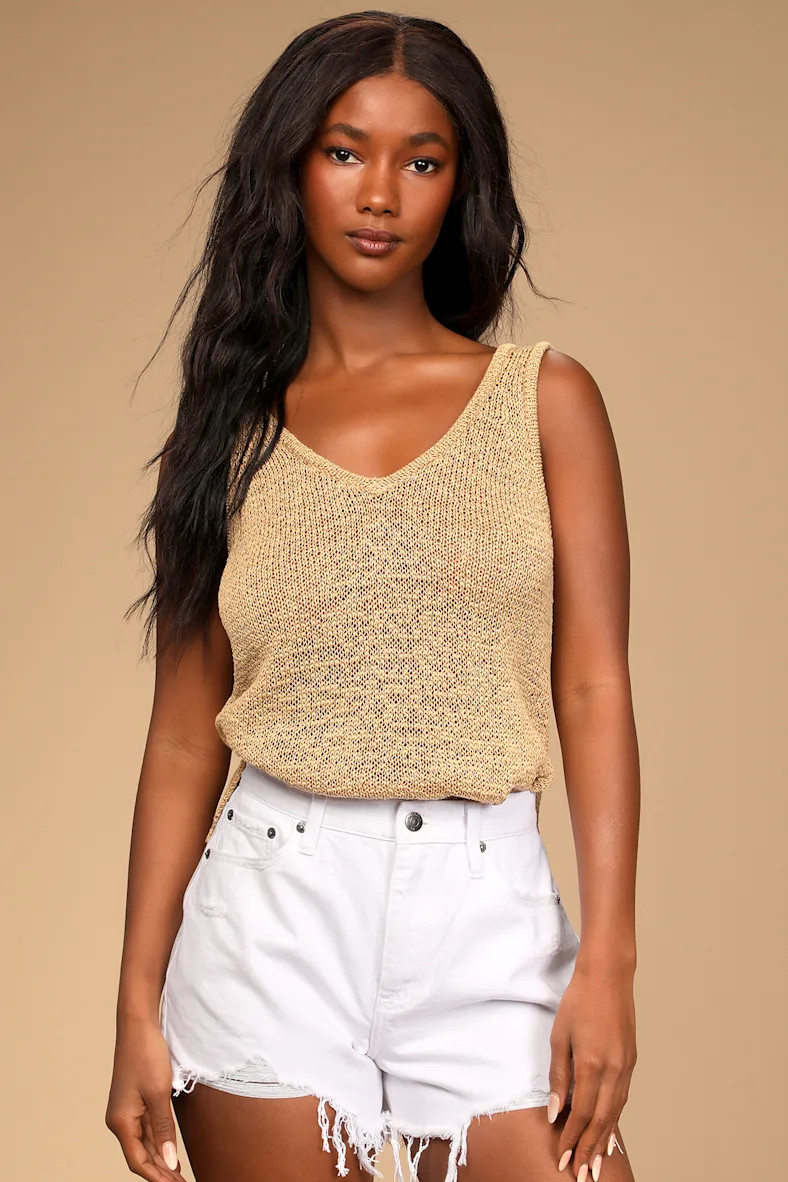 Nova White Denim High-Rise Cutoff Shorts | Lulus (US)