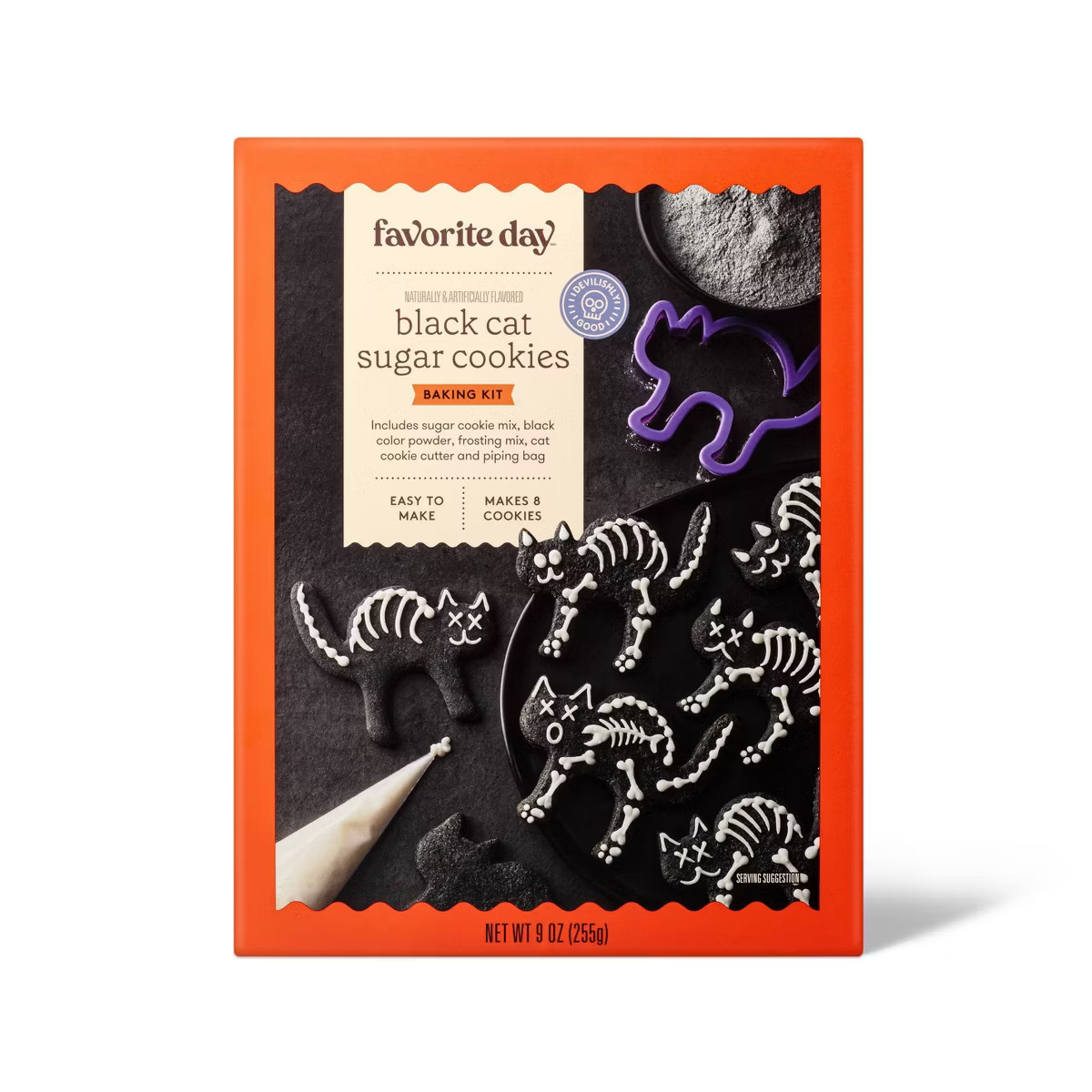 Black Cat  Sugar Cookies Baking Kit - 9oz - Halloween - Favorite Day™ | Target