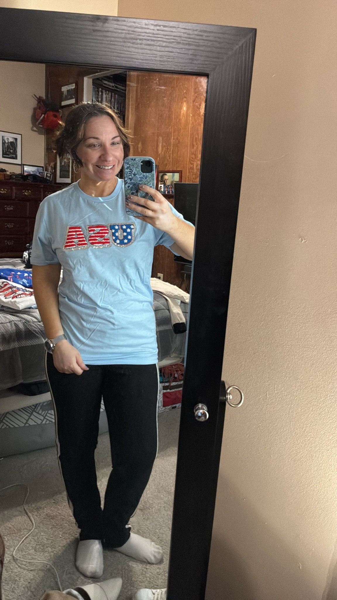 New poshmark listing - size small / handmade patch work patriotic tee

#LTKootd #LTKSaleAlert #LTKPetite