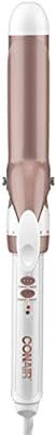 Conair Double Ceramic Curling Iron, 1.25 Inch curling Iron, White/Rose Gold | Amazon (US)