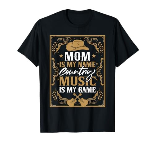 Mom Country Music Guitar Line Dancing T-Shirt | Amazon (US)