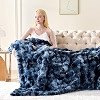 Luxury 1000GSM Faux Rabbit Fur Throw Blanket, Super Heavy Warm Cozy Blankets for Couch Bed Sofa, ... | Amazon (US)