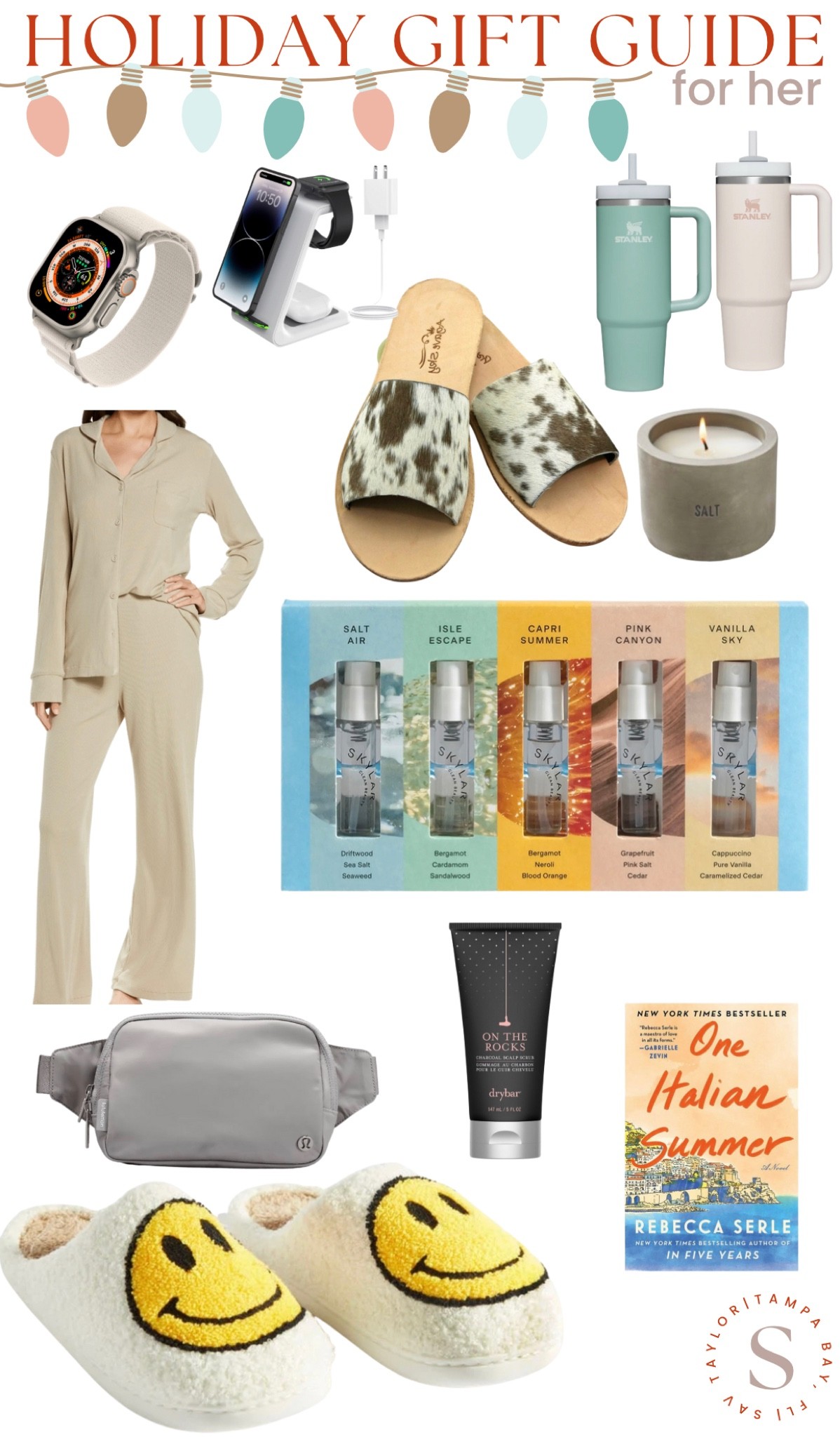 Holiday Gift Guide for Her | Millennial Gift | Lululemon | Clean Beauty | SKIMS | Cowhide | Western Fashion Gift Guide | Best Candle | Hair Tools | Stanley Cups | Apple Watch Ultra | Wireless Charging | College Gifts | Booktok | Best Book | Cozy PJ Pajamas | Self Care 

#LTKHoliday #LTKbeauty #LTKunder100