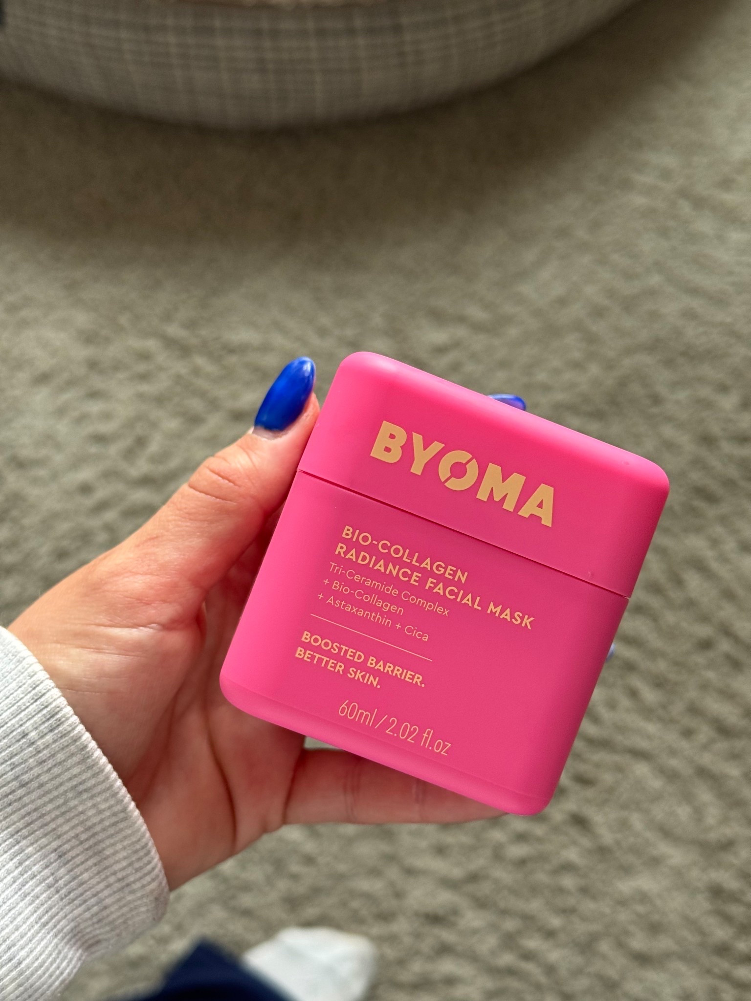 I am a Byoma stand and this is so good! Love how my skin felt after and so hydrating ✨