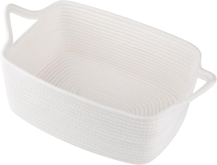 OIAHOMY Woven Basket, Gift Basket Empty with Gift Bags and Ribbons, Rope Baskets for Baby Showers... | Amazon (US)