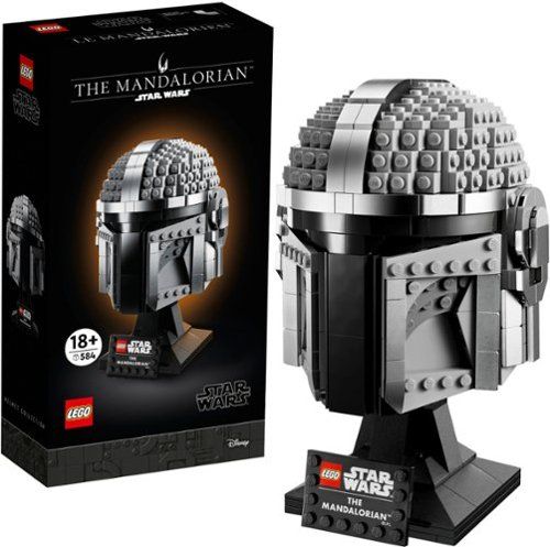 LEGO - Star Wars The Mandalorian Helmet 75328 Building Kit (584 Pieces) | Best Buy U.S.
