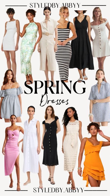 Spring dresses! 

#LTKSeasonal #LTKstyletip #LTKmidsize