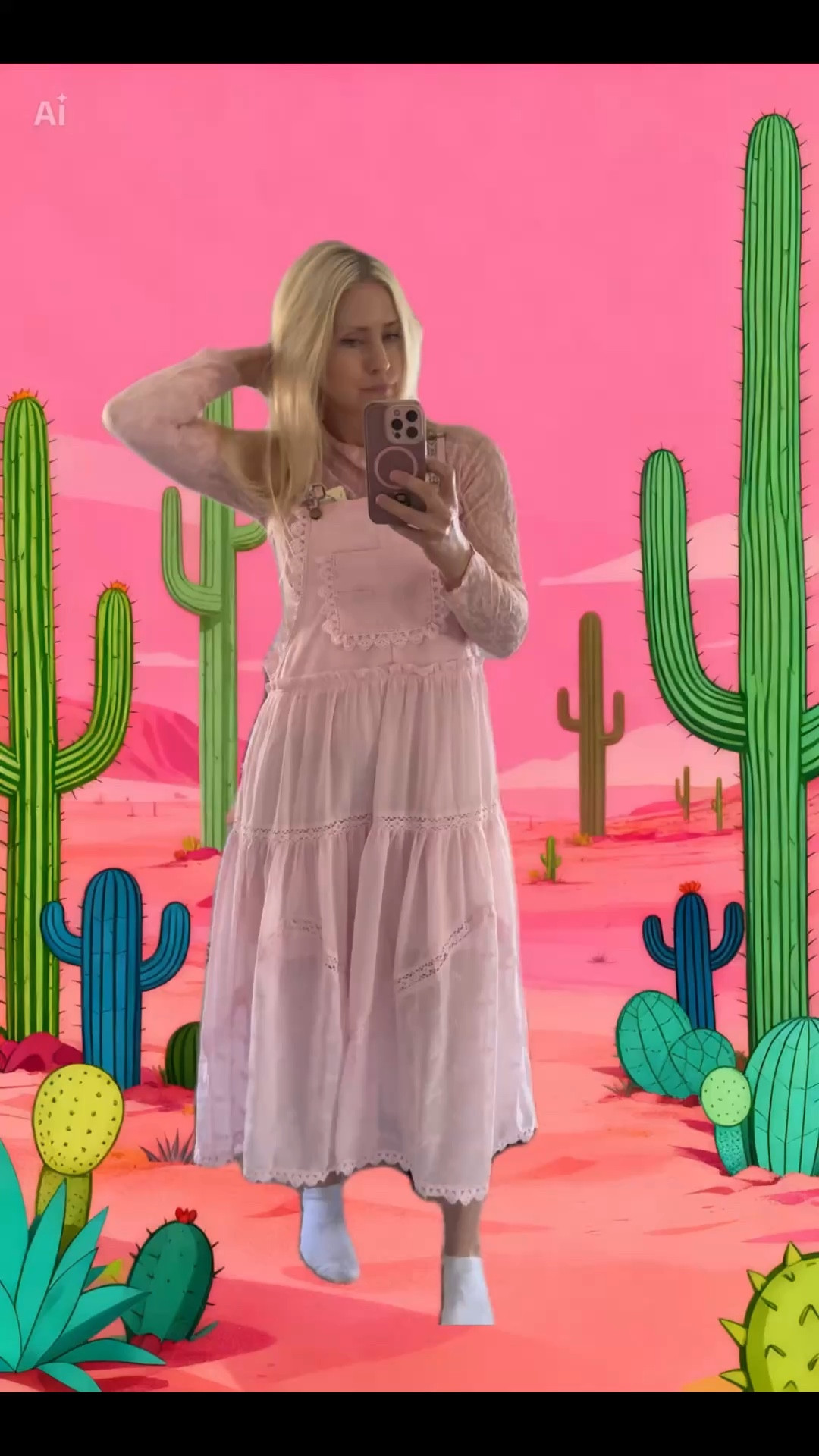 The cutest pink overall dress and I’m officially obsessed 🥰💕
So versatile — wear it casual or dress it up for date night, church, or vacation ✨
Bump-friendly, nursing-friendly, and easy to style so many ways…
I layered a pink lace top, but a bralette, turtleneck, or even wearing it solo is just as cute 🤍🥰

#LTKDresses #LTKStyle #LTKFinds #LTKUnder100 #LTKSeasonal #FeminineStyle #MomStyle #EffortlessStyle #PinkOutfit #EverydayStyle 💕
