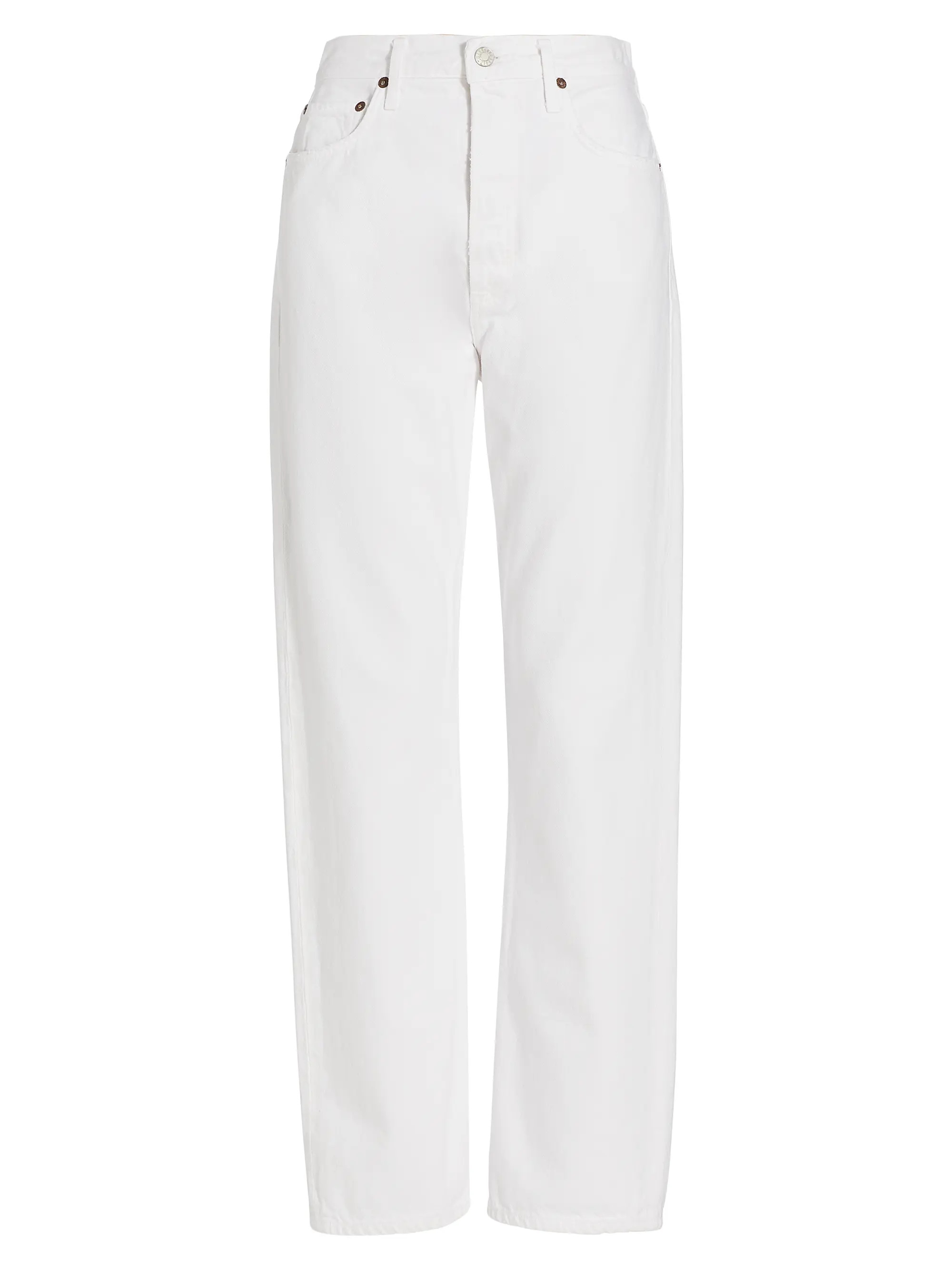 90s Straight-Leg Pinch-Waist Jeans | Saks Fifth Avenue