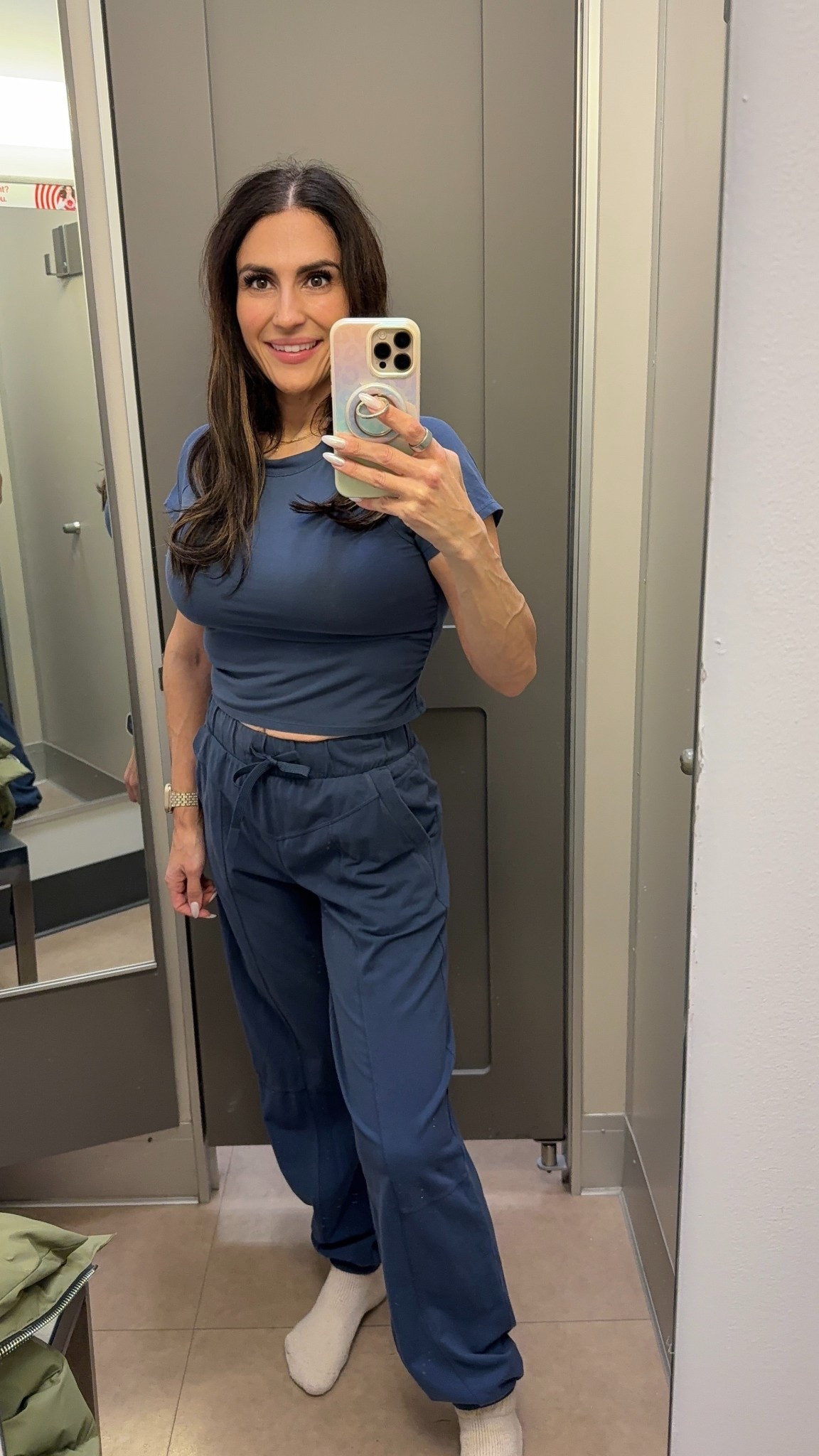 Target lounge set try-on 💙

This comfy matching set from Target is perfect for spring outfits, travel days, errands, or casual weekends.

The fabric is soft and lightweight but still looks put together for everyday wear.

For sizing reference:
Wearing XS in the pants and M in the top for a relaxed fit.

Also sharing this set in pink on my other post if you want to see another color 👀

@Target 

#LTKPetite #LTKSeasonal #LTKOver40