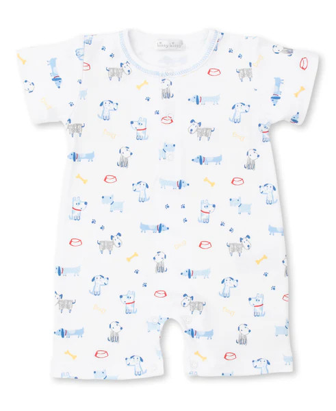 Puppy Party Short Playsuit | Kissy Kissy