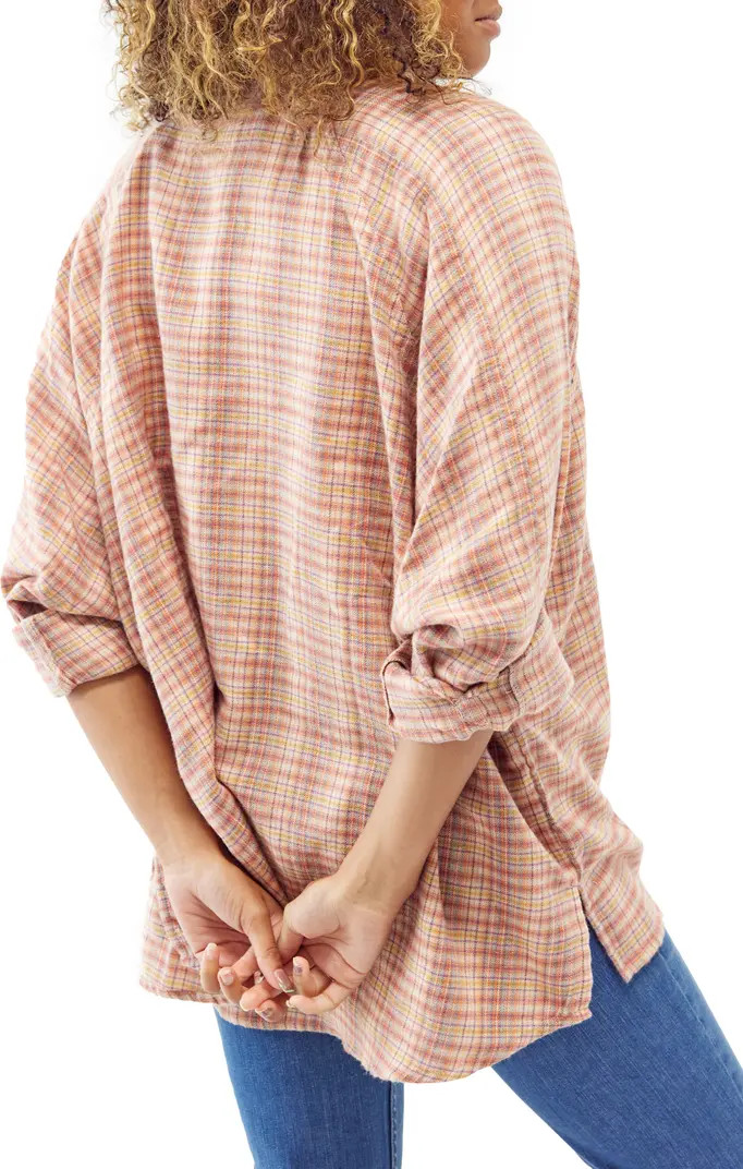 BDG Urban Outfitters Brendan Plaid Flannel Button-Up Shirt | Nordstrom | Nordstrom