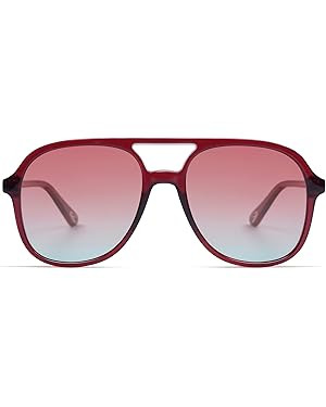 SOJOS Retro Polarized Aviator Sunglasses for Women Men Classic 70s Vintage Trendy Square Aviators... | Amazon (US)