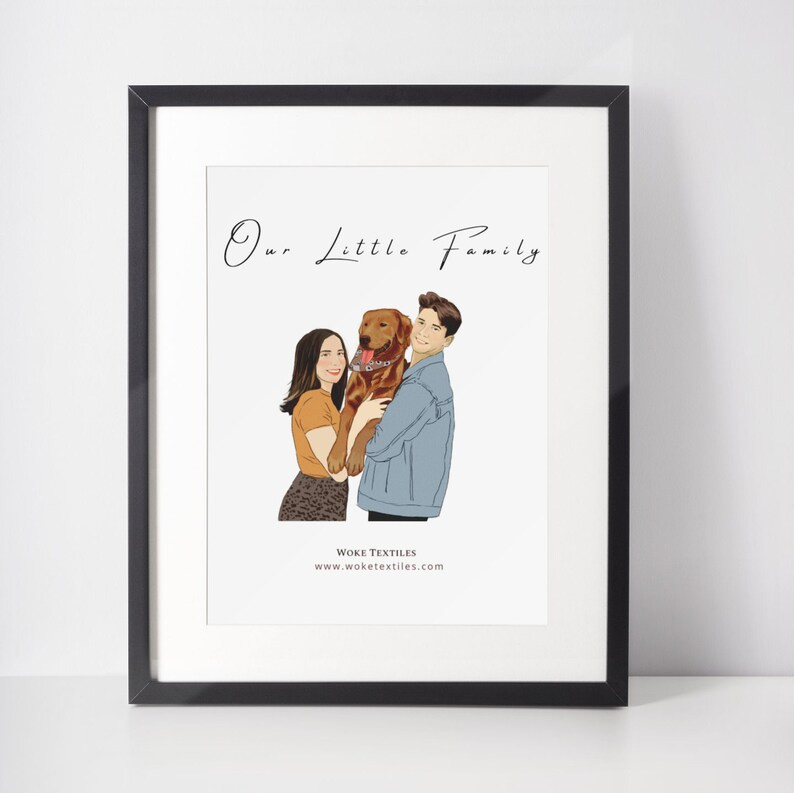 Custom Portrait From Picture  Christmas Gift From Wife  Gift | Etsy | Etsy (US)