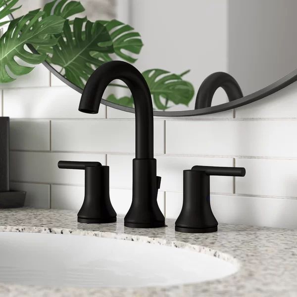 3559-BLMPU-DST Trinsic Widespread Bathroom Faucet with Drain Assembly and DIAMOND Seal Technolo... | Wayfair North America