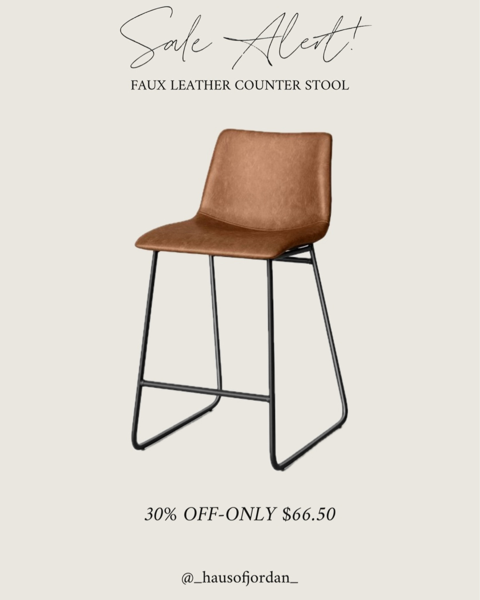 Our faux leather counter stools are on sale for Target Circle Week! They are currently 30% off-$66.50 each instead of $95. The sale ends TODAY!

#LTKSummerSales #LTKHome #LTKStyleTip