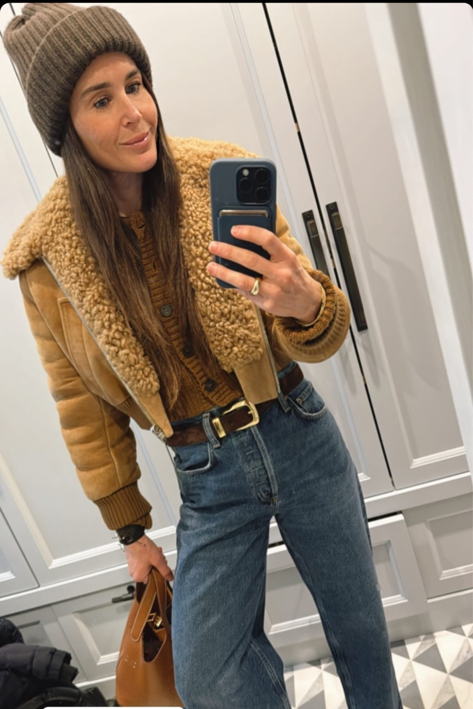 Weekend ootd. Linked similar Sherpa jackets 

#LTKSeasonal #LTKstyletip