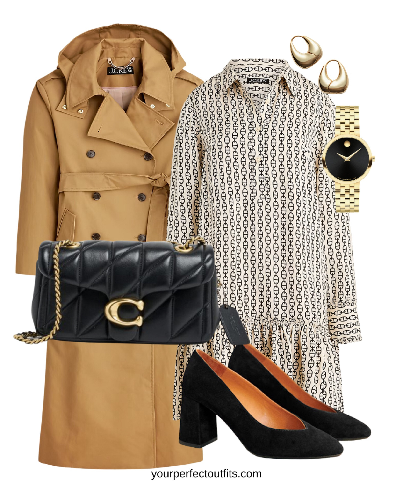 Winter dress look 
Business casual look 
Chic and elegant look with a dress 

#LTKWatchNow #LTKSeasonal #LTKActive