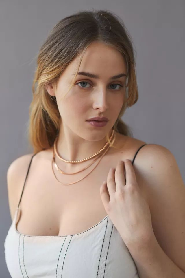 Ball Chain Layer Necklace | Urban Outfitters (US and RoW)