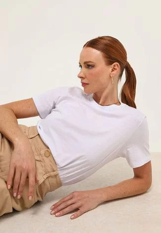 Camiseta Colcci Logo Branca | Dafiti (BR)