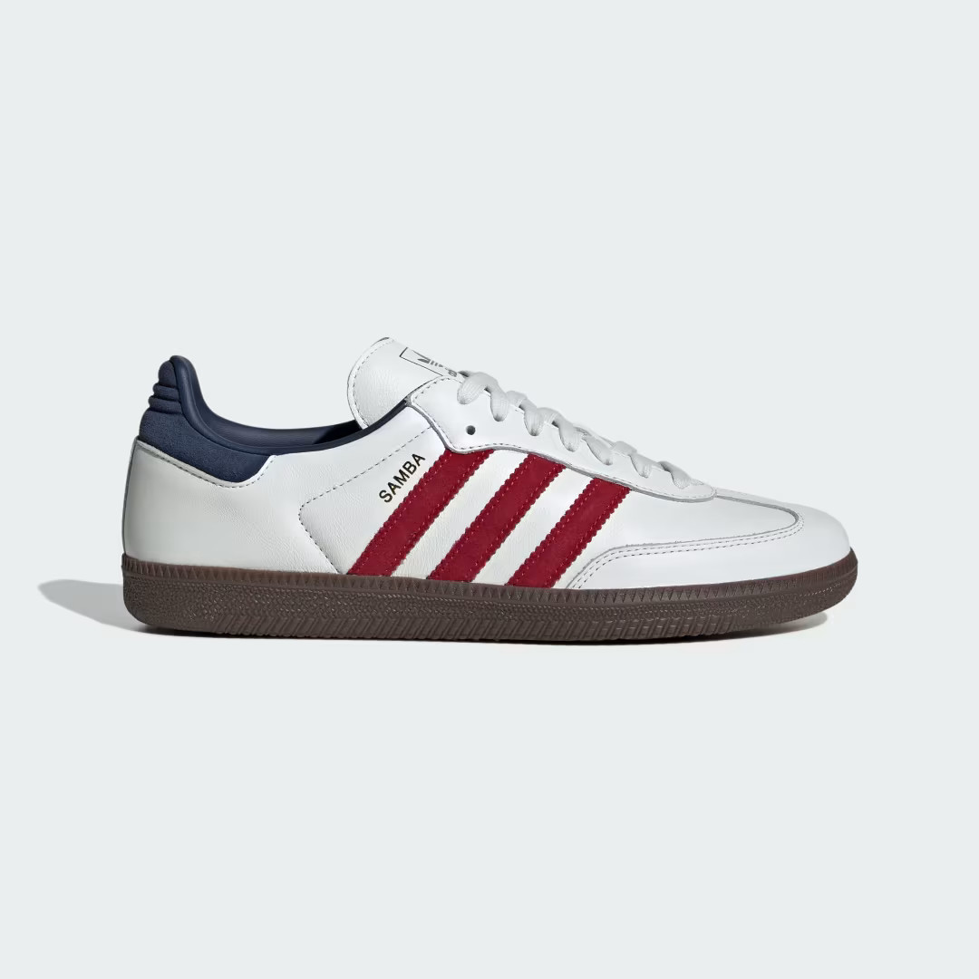 adidas Samba OG Shoes Core White M 5.5 / W 6.5 Mens | adidas (US)