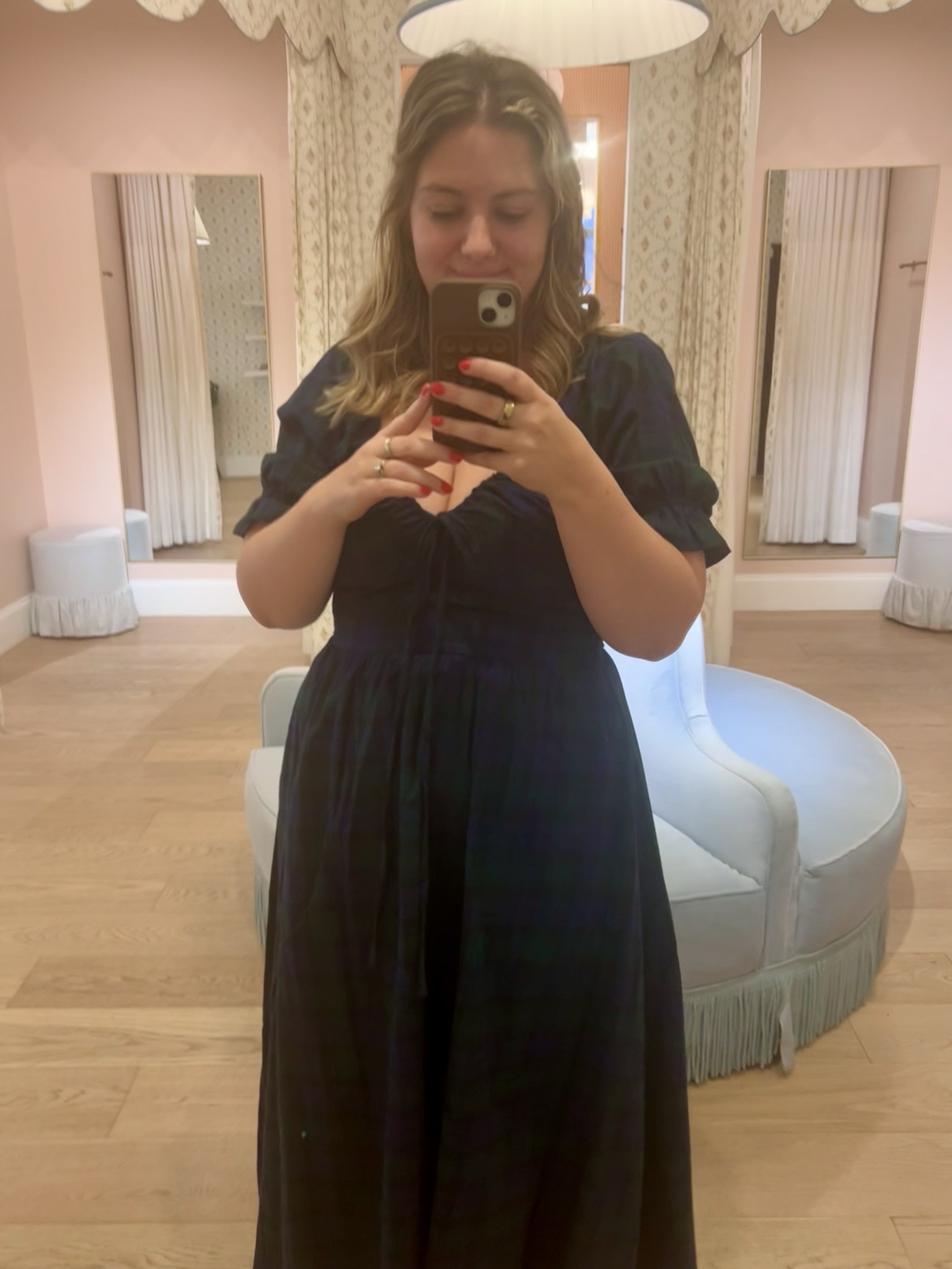 I might’ve found my Christmas card dress! Or Christmas dinner dress? Or Thanksgiving dinner dress? Maybe all three! This blue and green plaid feels so classic and will last through the fall and winter. I’m looking forward to styling it with some boots and maybe a little cardigan over top!

#LTKHoliday #LTKSaleAlert #LTKStyleTip