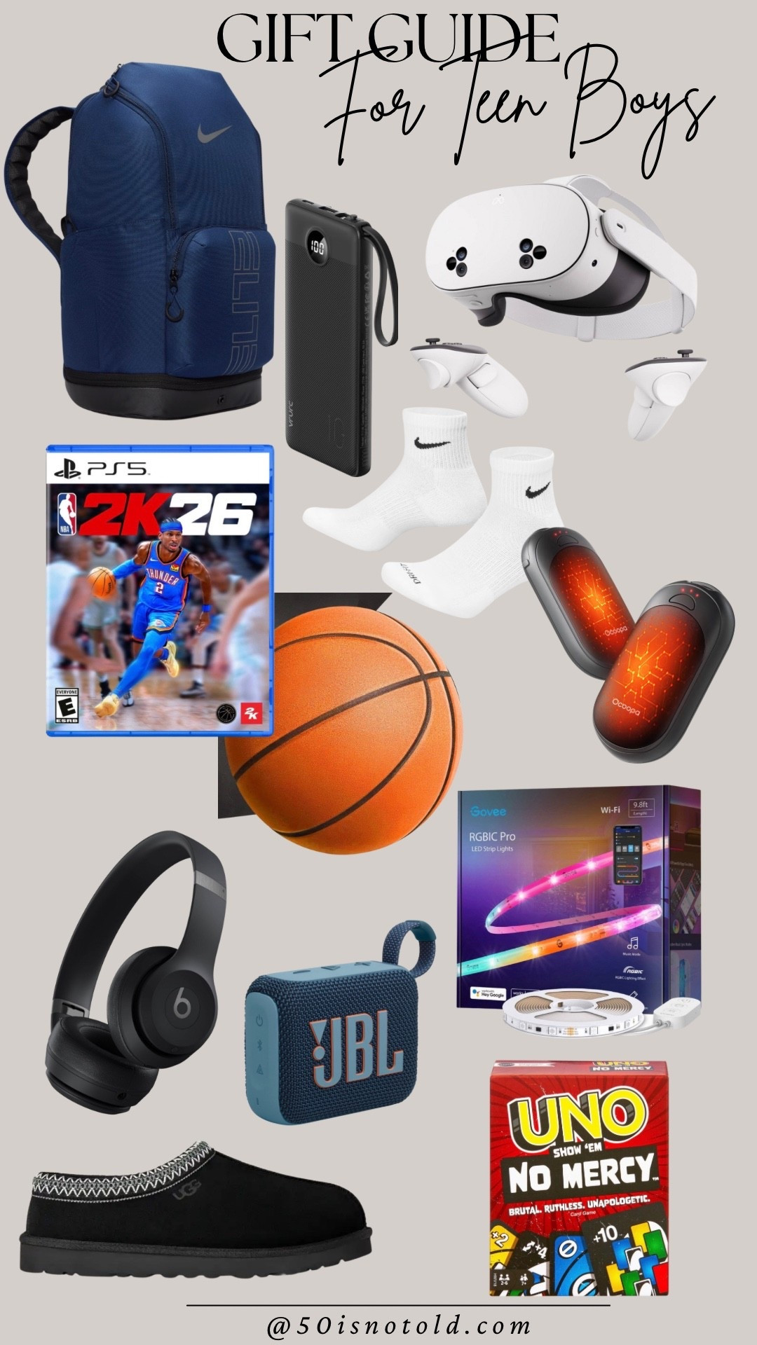 Holiday Gift Guide for Teen Boys | Silent Basketball | Headphones | Hand Warmers | Portable Speaker | Portable Charger 

#LTKGiftGuide #LTKHoliday #LTKCyberWeek