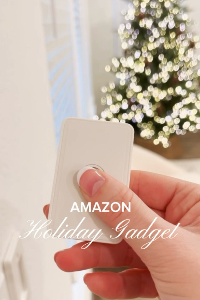 Obsessed with this holiday gadget from Amazon! Easily turn your tree on & off! Perfect for the holiday season! 🤍✨


#amazonhome #amazonfinds #amazonfind #amazonholiday #christmas #christmastree #christmaslights #amazonhomefinds #amazonmusthaves #amazonmusthave 

#LTKSeasonal #LTKFindsUnder50 #LTKHome