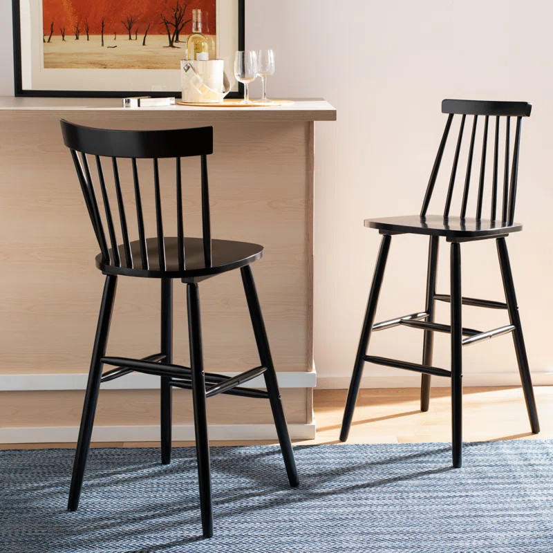 Birdia Solid Wood Counter Stool | Wayfair North America