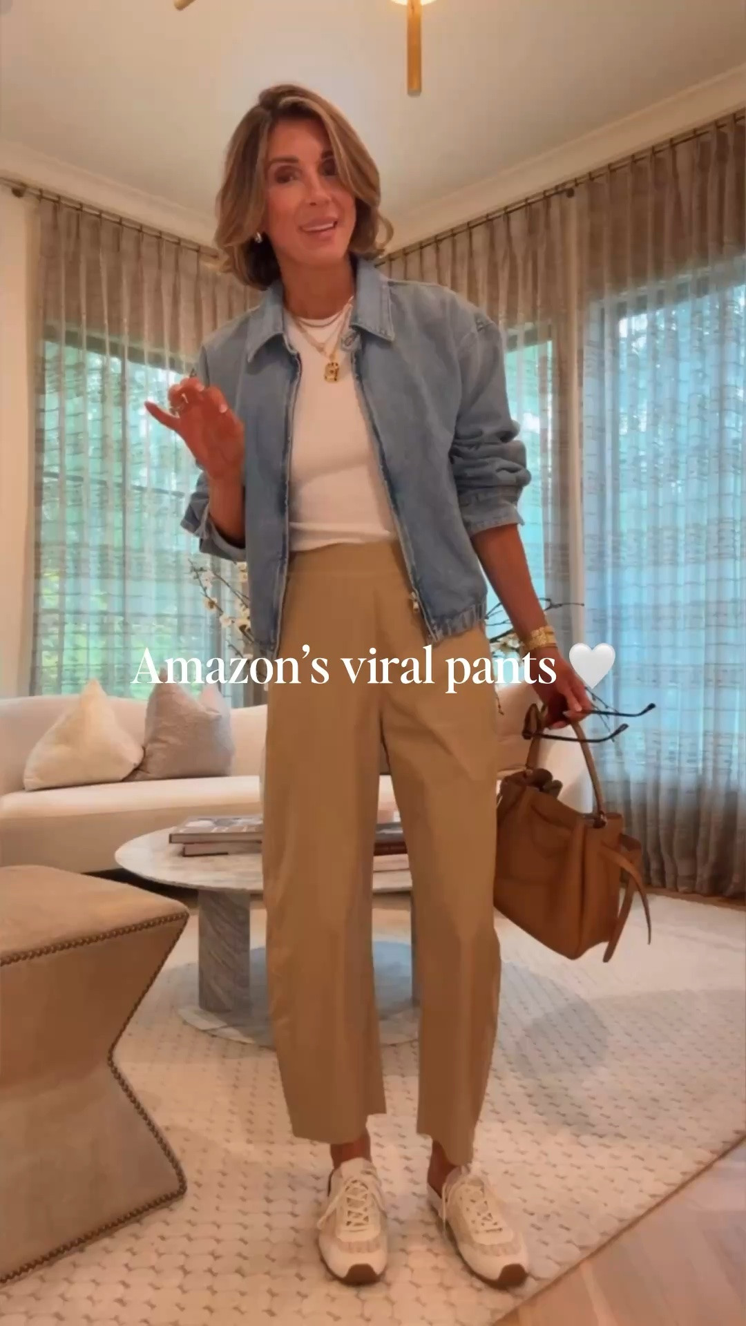 Love these Amazon pants! Such a good find and only $30. Giving these a 10/10 I'm wearing size small fits tts
