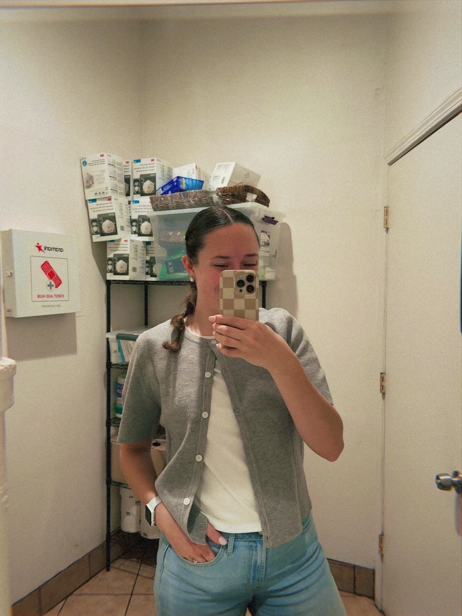 perfect spring transitional outfit 