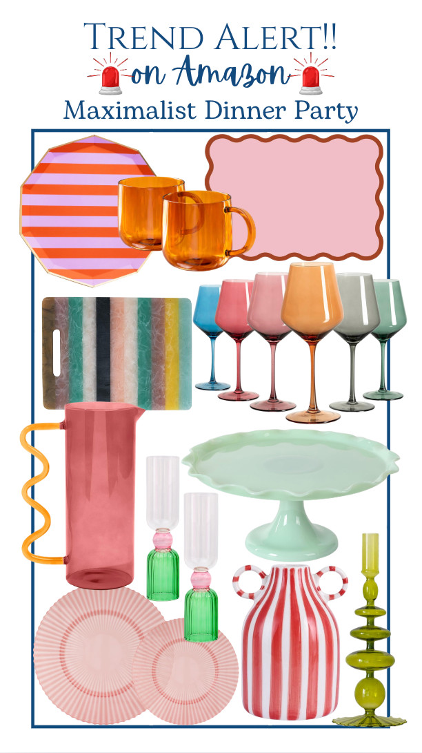 Trend Alert!! Find all the essentials for an eclectic dinner party on Amazon!  

 #LTKHome #LTKSaleAlert
