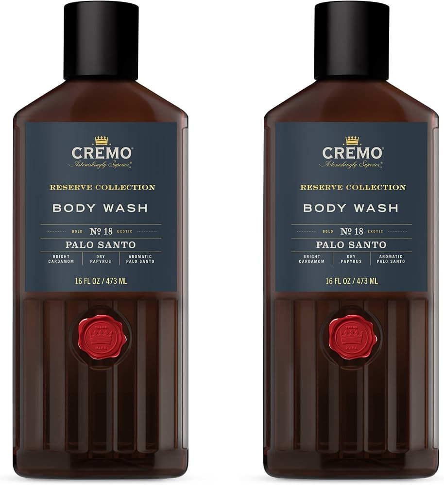 Cremo Rich-Lathering Palo Santo (Reserve Collection) Body Wash, Notes of Bright Cardamom, Dry Pap... | Amazon (US)