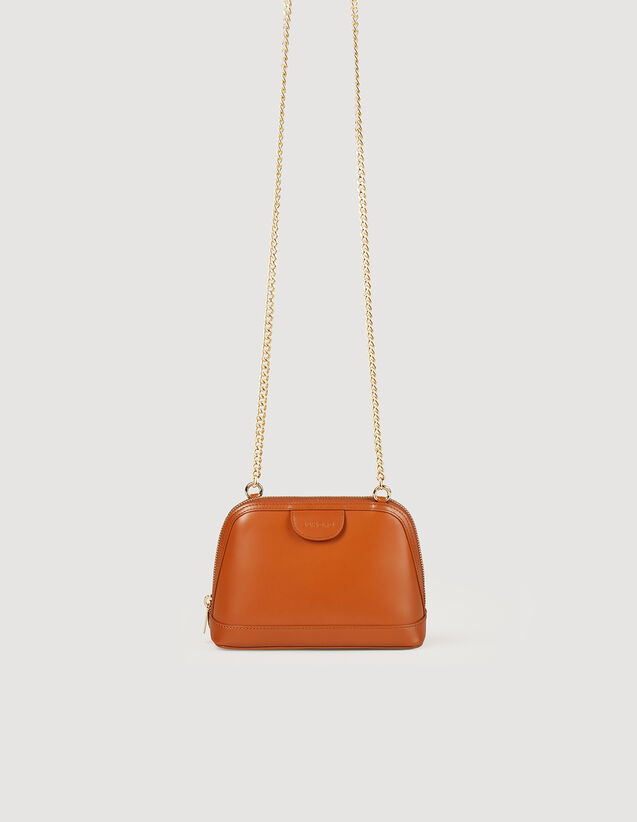 Smooth leather Rittah bag | Sandro-Paris US