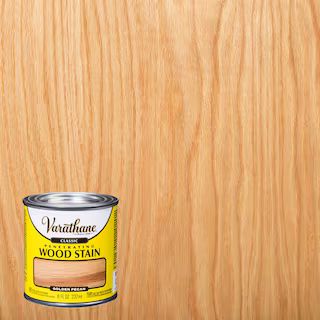 8 oz. Golden Pecan Classic Wood Interior Stain | The Home Depot