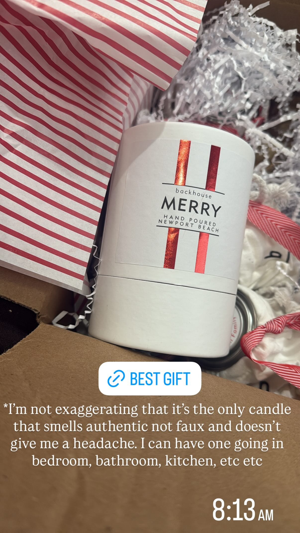 I’m not exaggerating that it’s the only candle that smells authentic and doesn’t give me a headache. Such a great gift

#LTKGiftGuide #LTKHoliday
